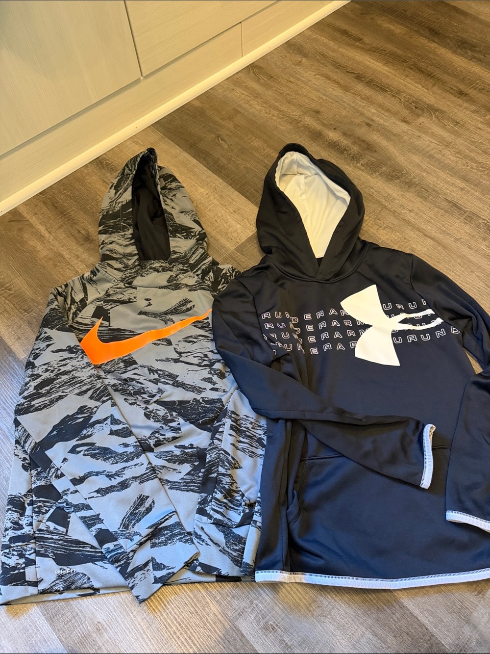 Boys Hoodie lot- Nike and Under Amour